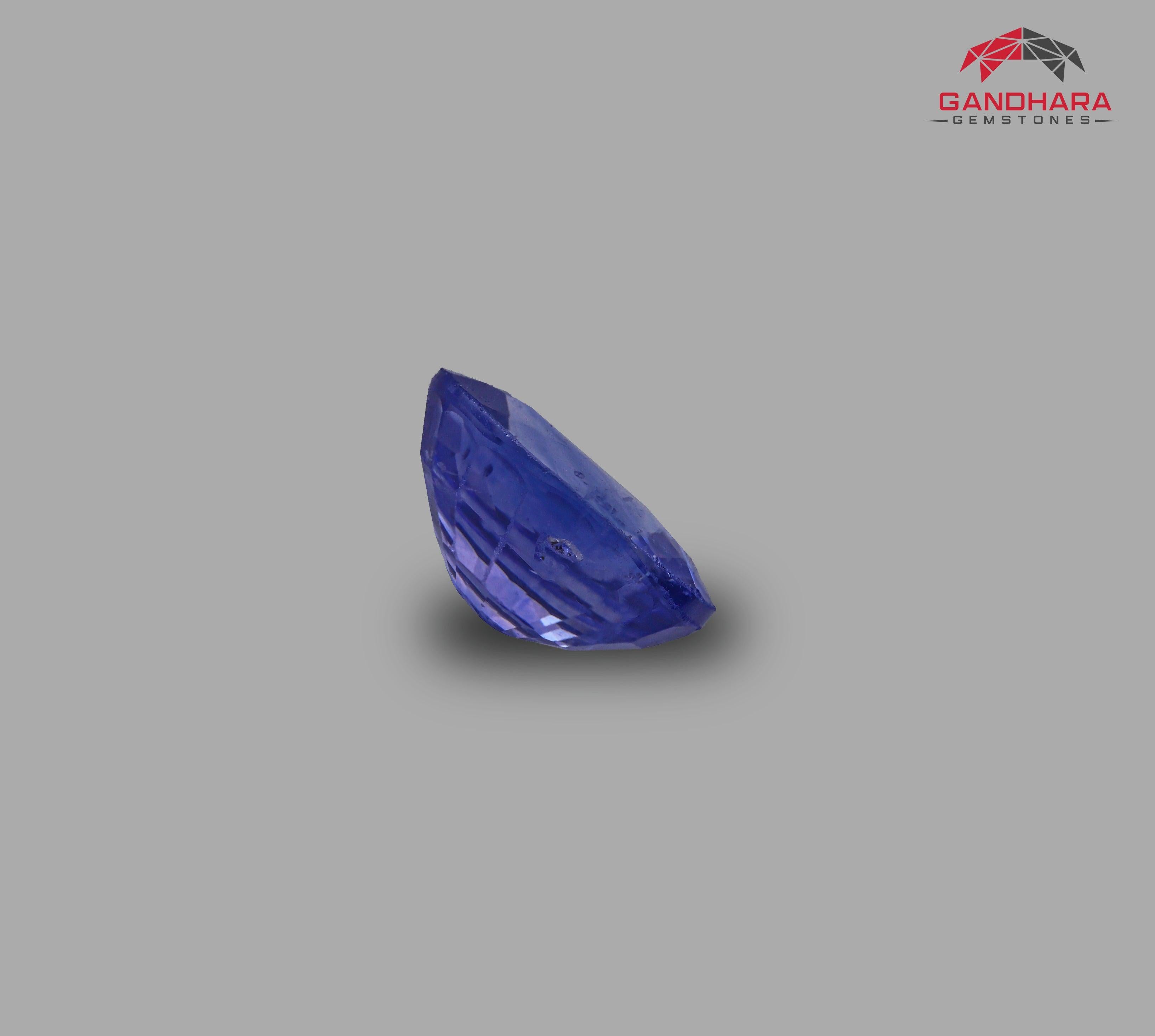 Modern Cornflower Blue Natural Sapphire 1.65 Carats Sapphire Gemstone Sapphire for Ring