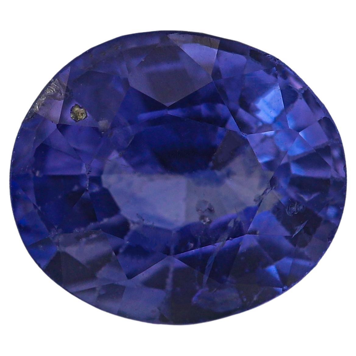 Cornflower Blue Natural Sapphire 1.65 Carats Sapphire Gemstone Sapphire for Ring