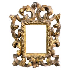 Collectible Baroque Gilded Wood Frame Emilia 17th century