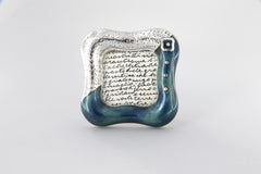 La Nouvelle Bague silver and enamel desk frame