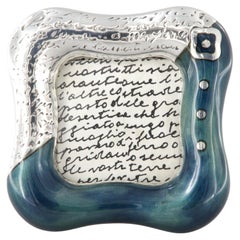 La Nouvelle Bague silver and enamel desk frame