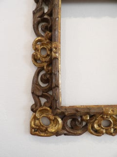 Cadre en bois doré et bronzé - XVIIe siècle, Italie centrale
