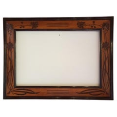 Framing  in wood veneer Austria "Viennese secession"