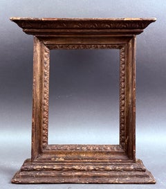 Italian Tabernacle Frame Gilded Wood 18th century