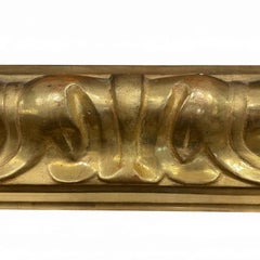 Italian 17th Century Carved And Gilded Rectangular Shape Frame