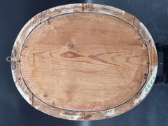 Cornice ovale con impronte in scagliola – fine XVIII / inizi XIX secolo