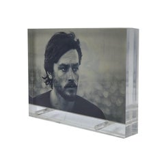 Cornice Portafoto in Acrilico Bifacciale, Italia 1970s