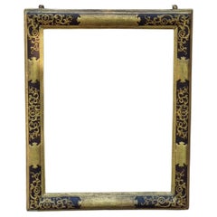 Cornice veneziana Luigi XV laccata e intagliata – XVIII secolo
