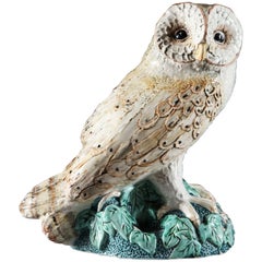 Cornish Art Pottery Barn Owl