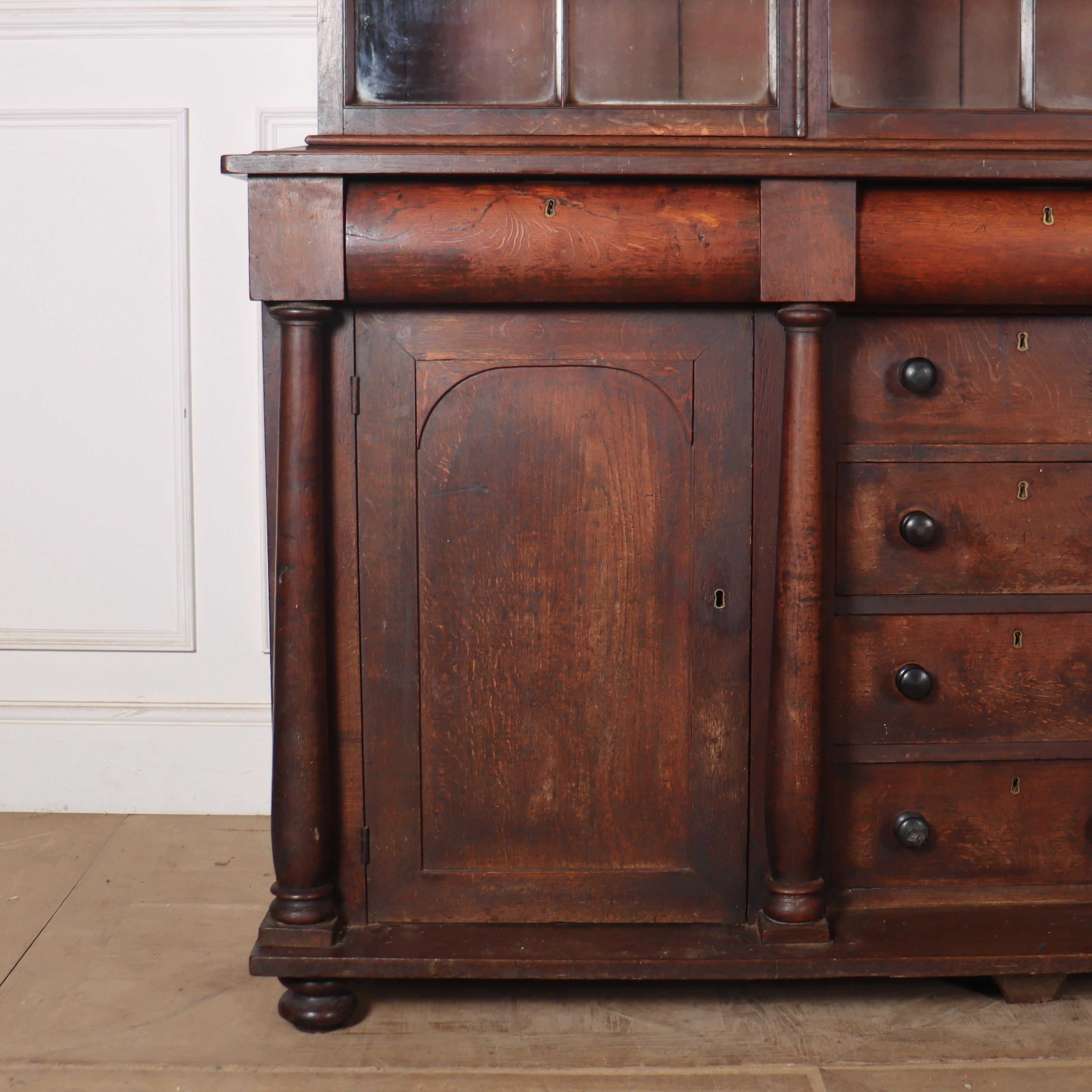 Stunning Cornish oak glazed dresser. All original, wonderful colour. 1830.

Reference: 8268

Dimensions
68 inches (173 cms) Wide
20 inches (51 cms) Deep
80 inches (203 cms) High