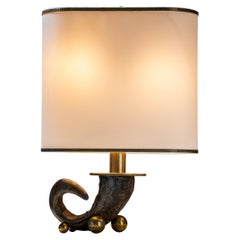 "Corno tre sfere" Lámpara de sobremesa de Gabriella Crespi (1922-2017), Italia