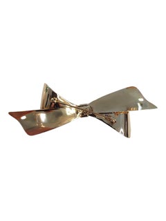 Coro 10K Yellow Gold Bow Multi Color Stone Pin #25313