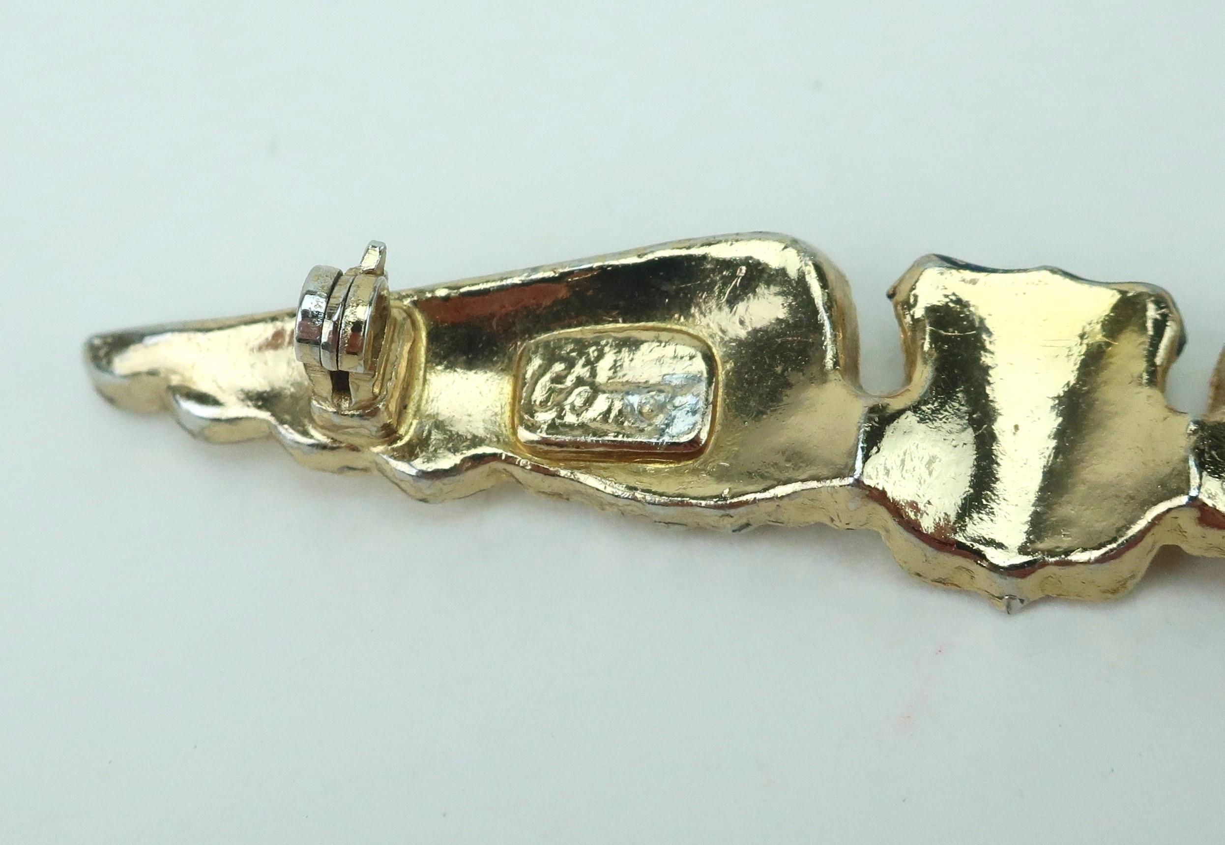 CORO WWII Era ‘Sweetheart Wings’ Patriotic Brooch, 1940’s For Sale 1