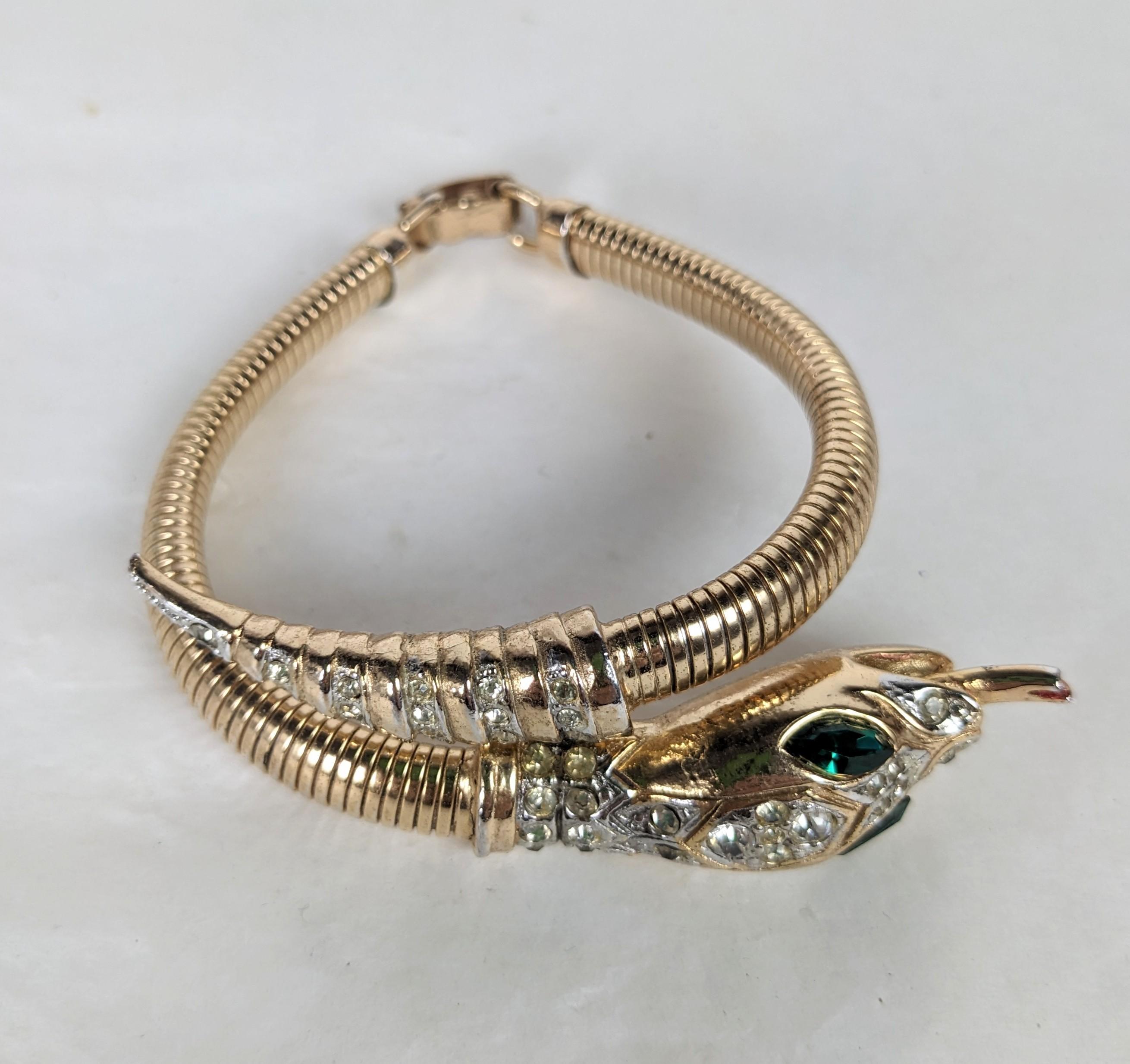 Femenino o masculino Corocraft Pulsera Retro Serpiente de Gas en venta
