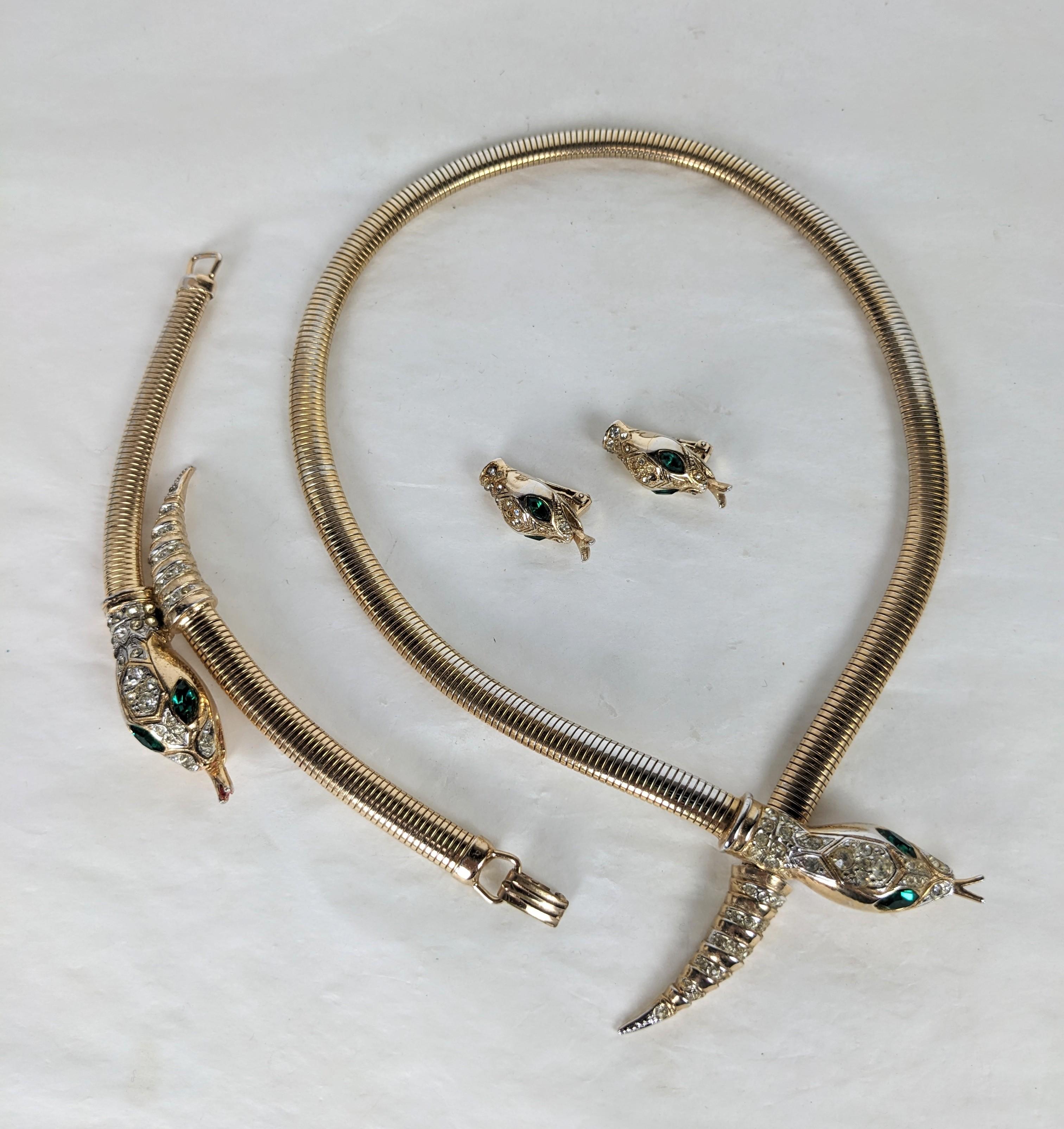 Collana di serpenti Corocraft Retro Gaspipe in vendita 5