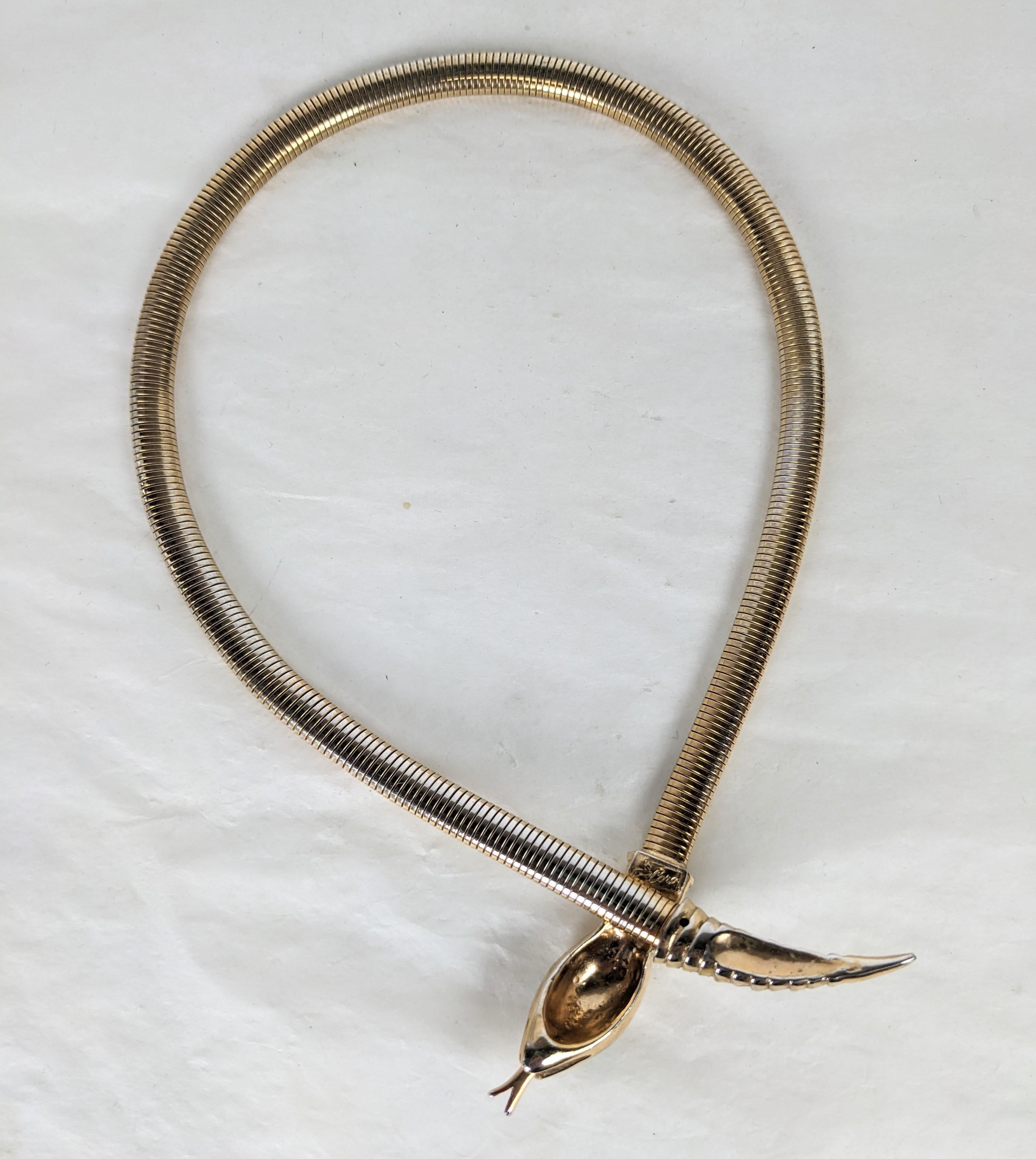 Collana di serpenti Corocraft Retro Gaspipe in vendita 1