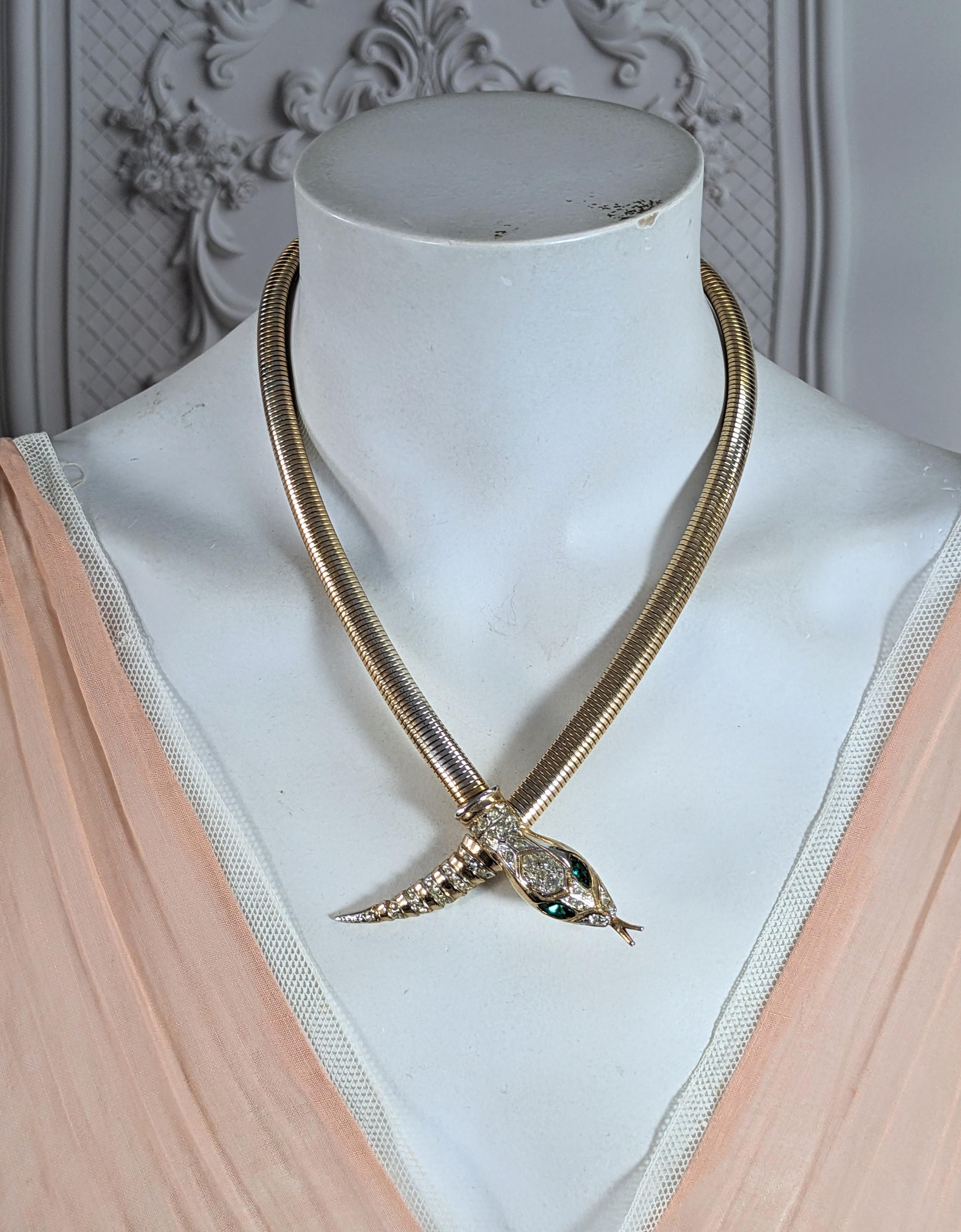 Collana di serpenti Corocraft Retro Gaspipe in vendita 3