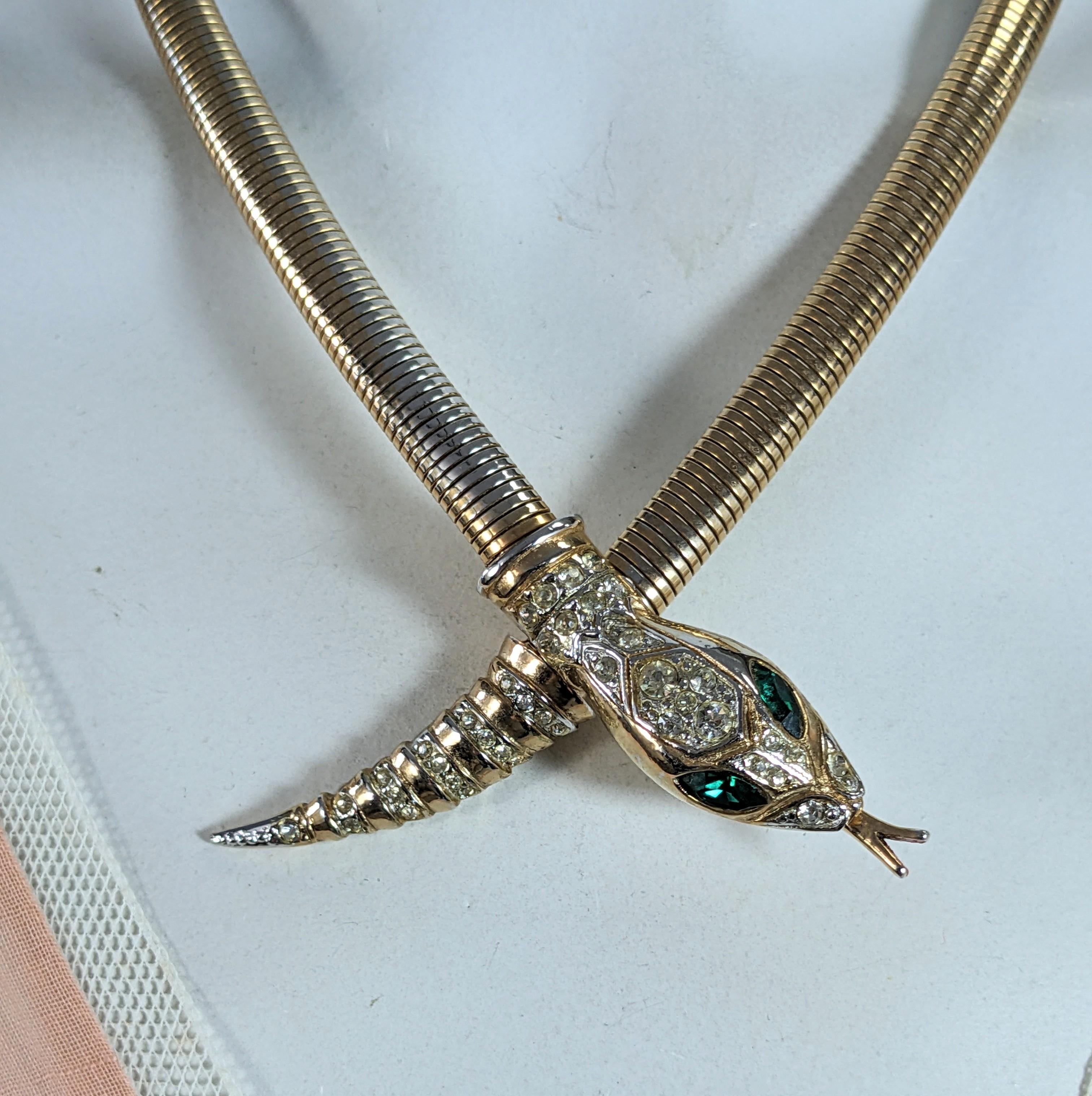 Collana di serpenti Corocraft Retro Gaspipe in vendita 4