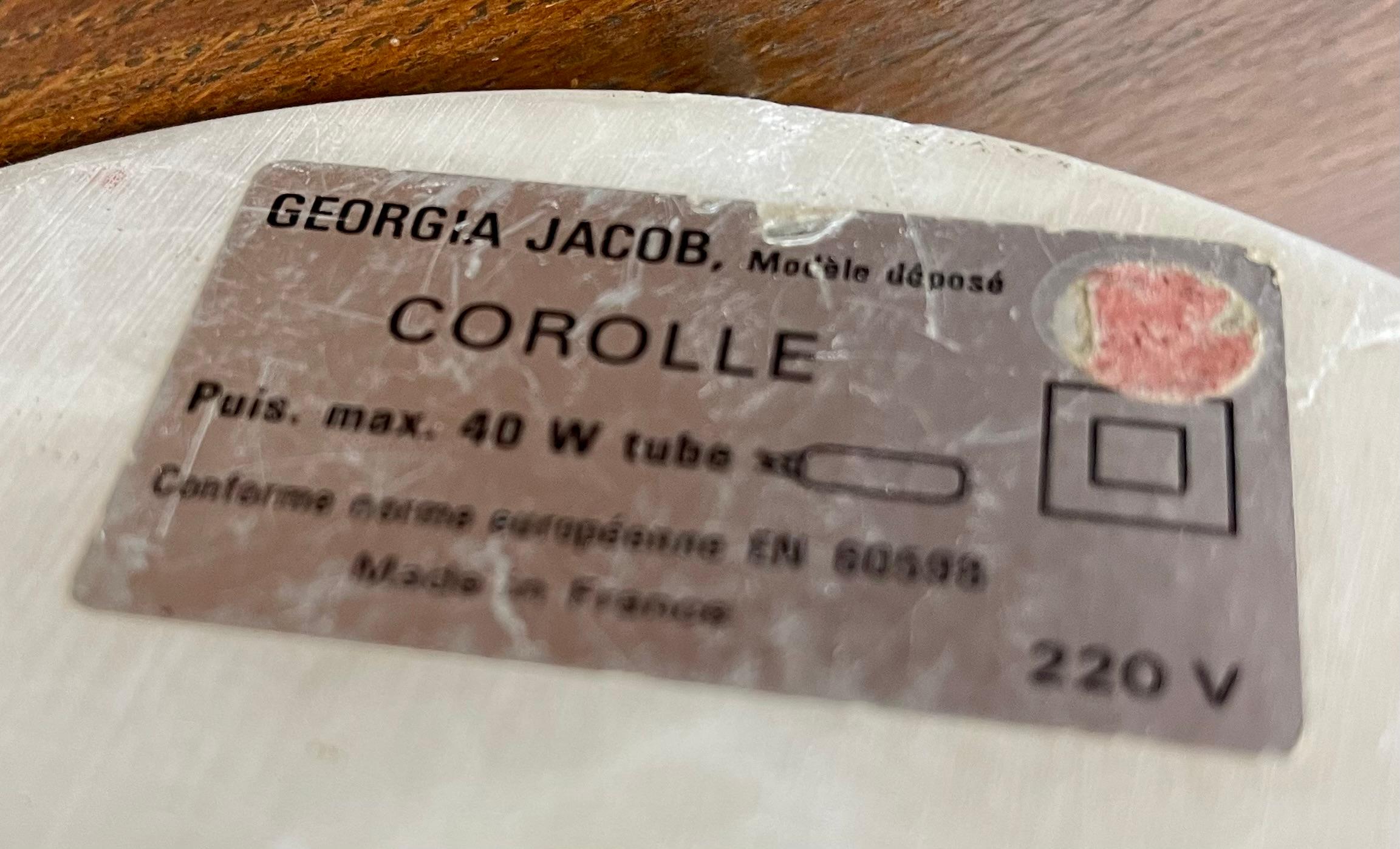 Corolle-Bürolampe von Georgia Jacob im Angebot 3