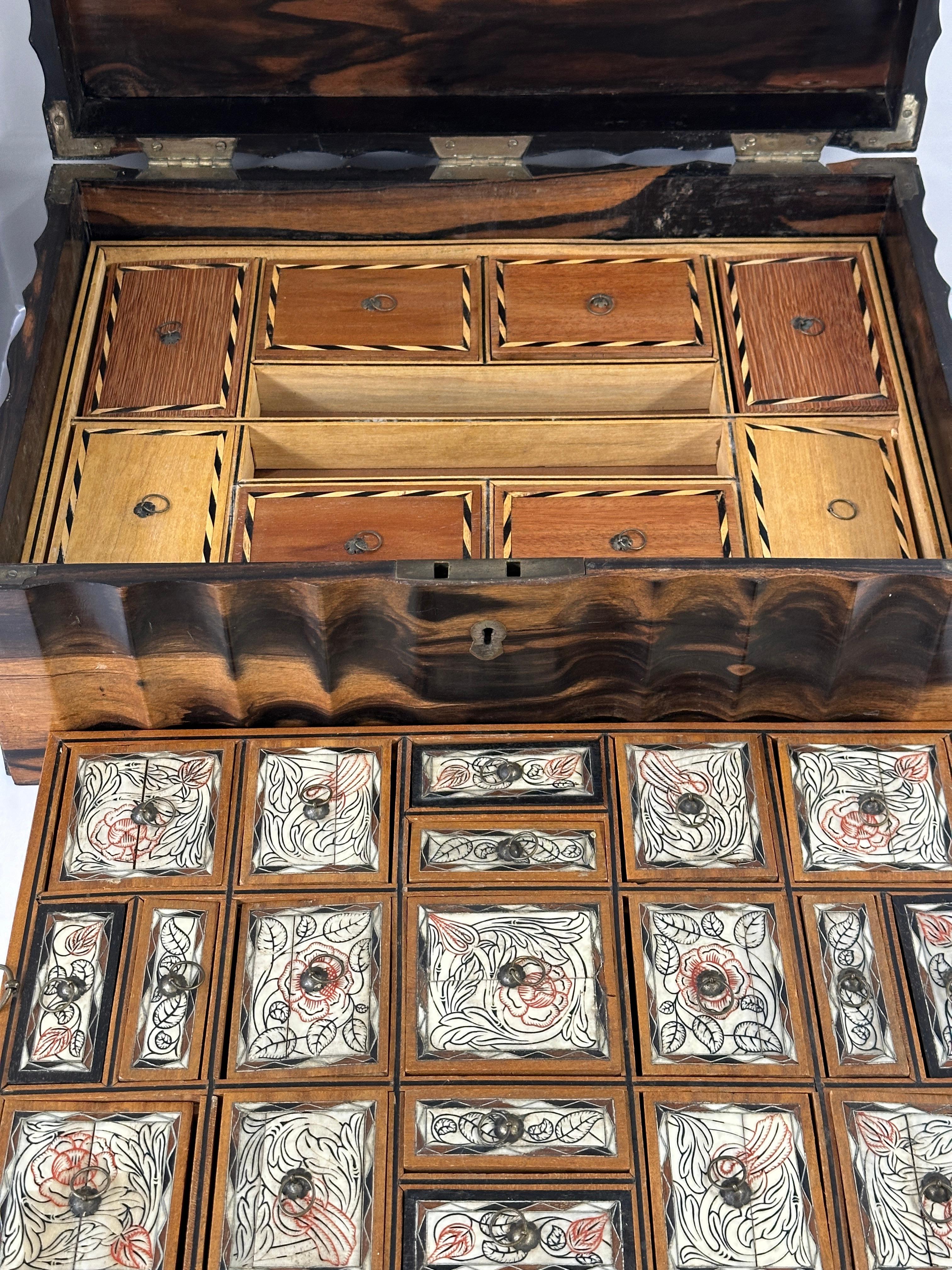 Coromandel Anglo Indian spice or Tea Box 7