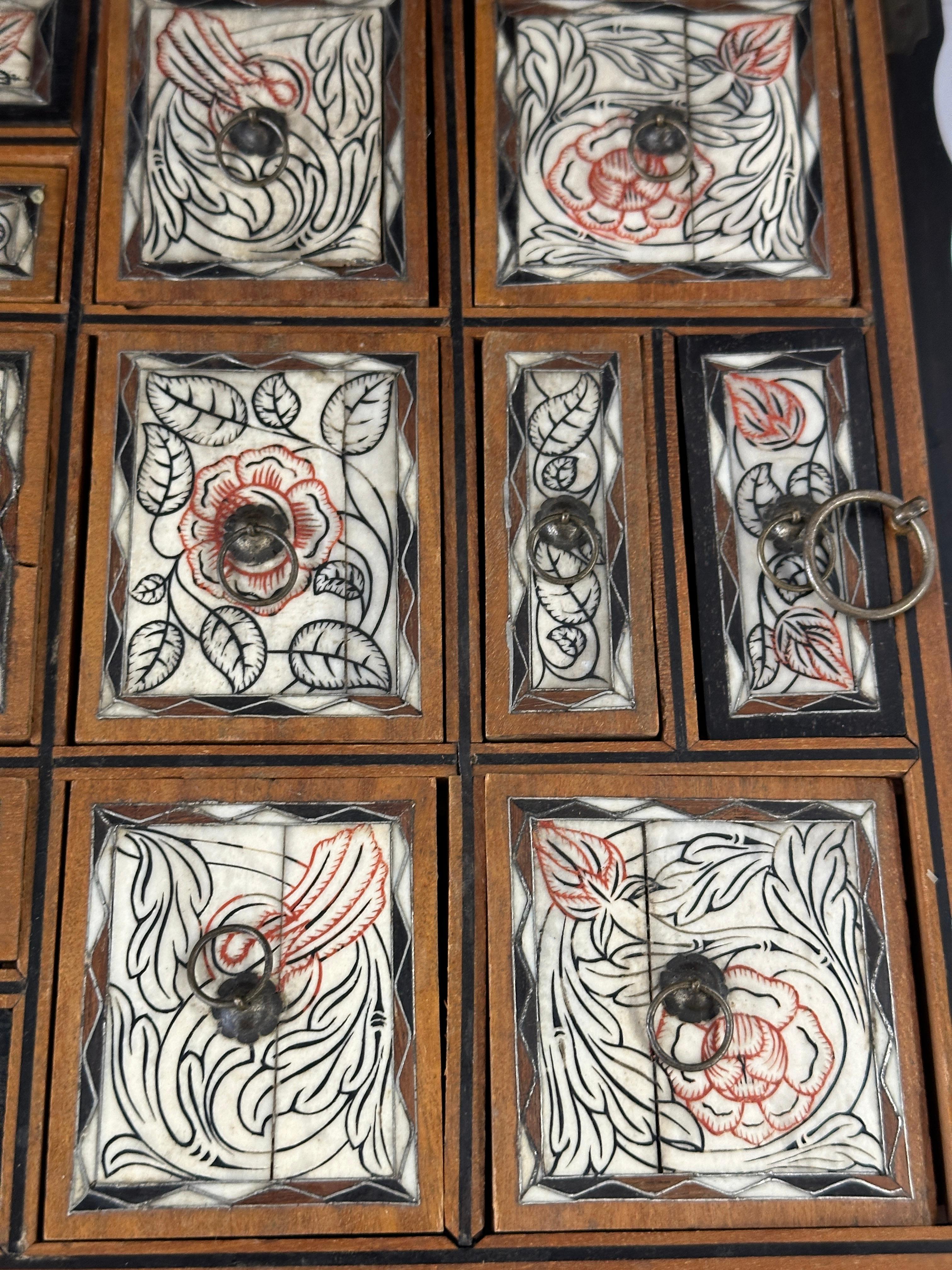 20th Century Coromandel Anglo Indian spice or Tea Box