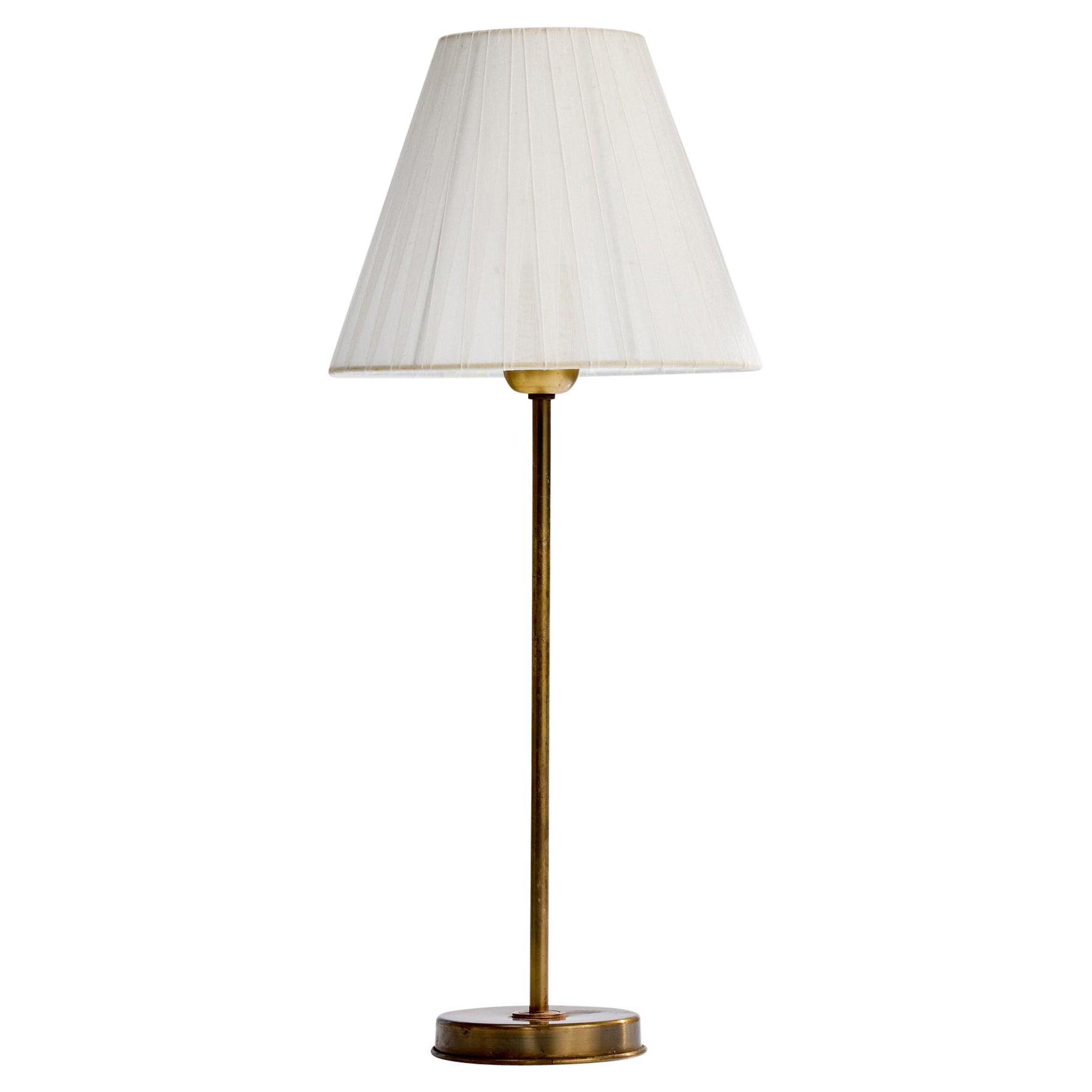 Corona Belysning, Lampada da tavolo, Ottone, Fabrice, Svezia, anni '40