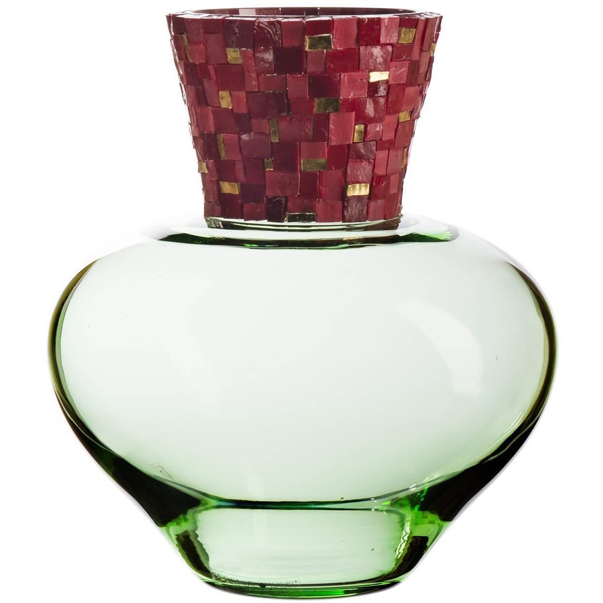 Corona C Green Vase