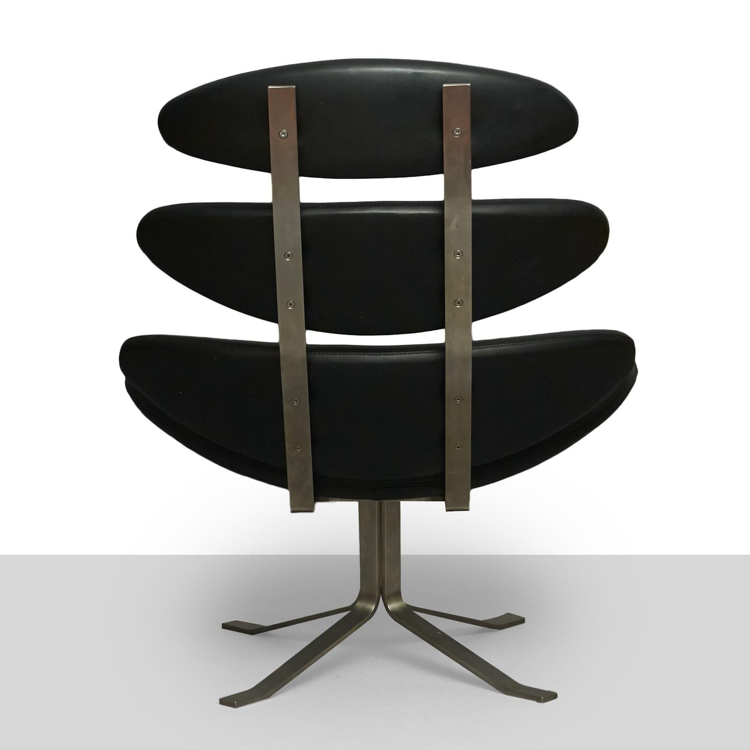 Mid-20th Century Corona Chair by Poul Volther for Erik Jorgensen