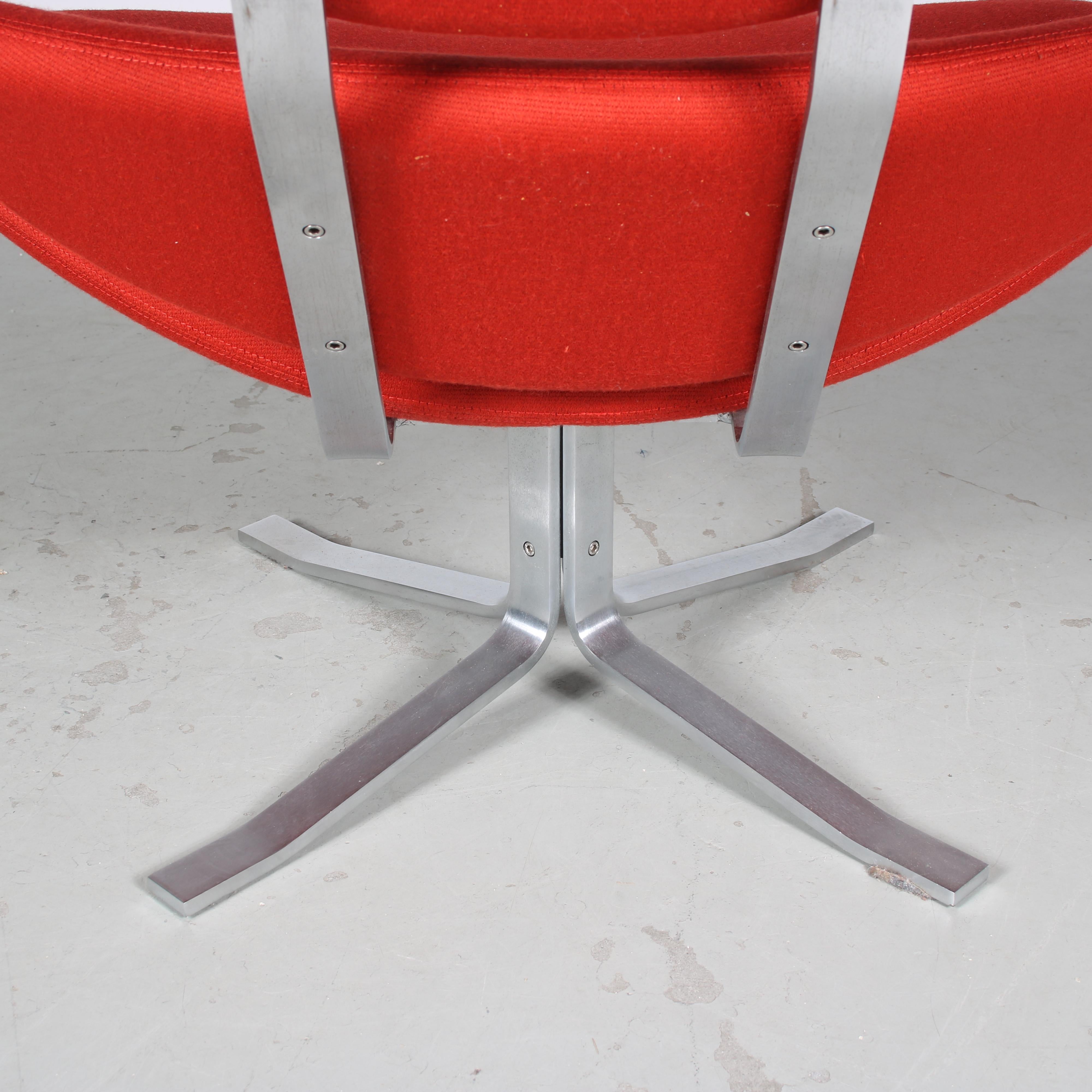 “Corona” Chair by Poul Volther for Erik Jørgensen Møbelfabrik, Denmark 1960 For Sale 6