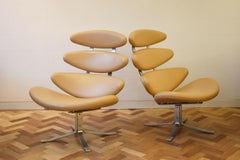 Corona Stuhl, entworfen von Poul Volther für Erik Jorgensen, 1990er Jahre