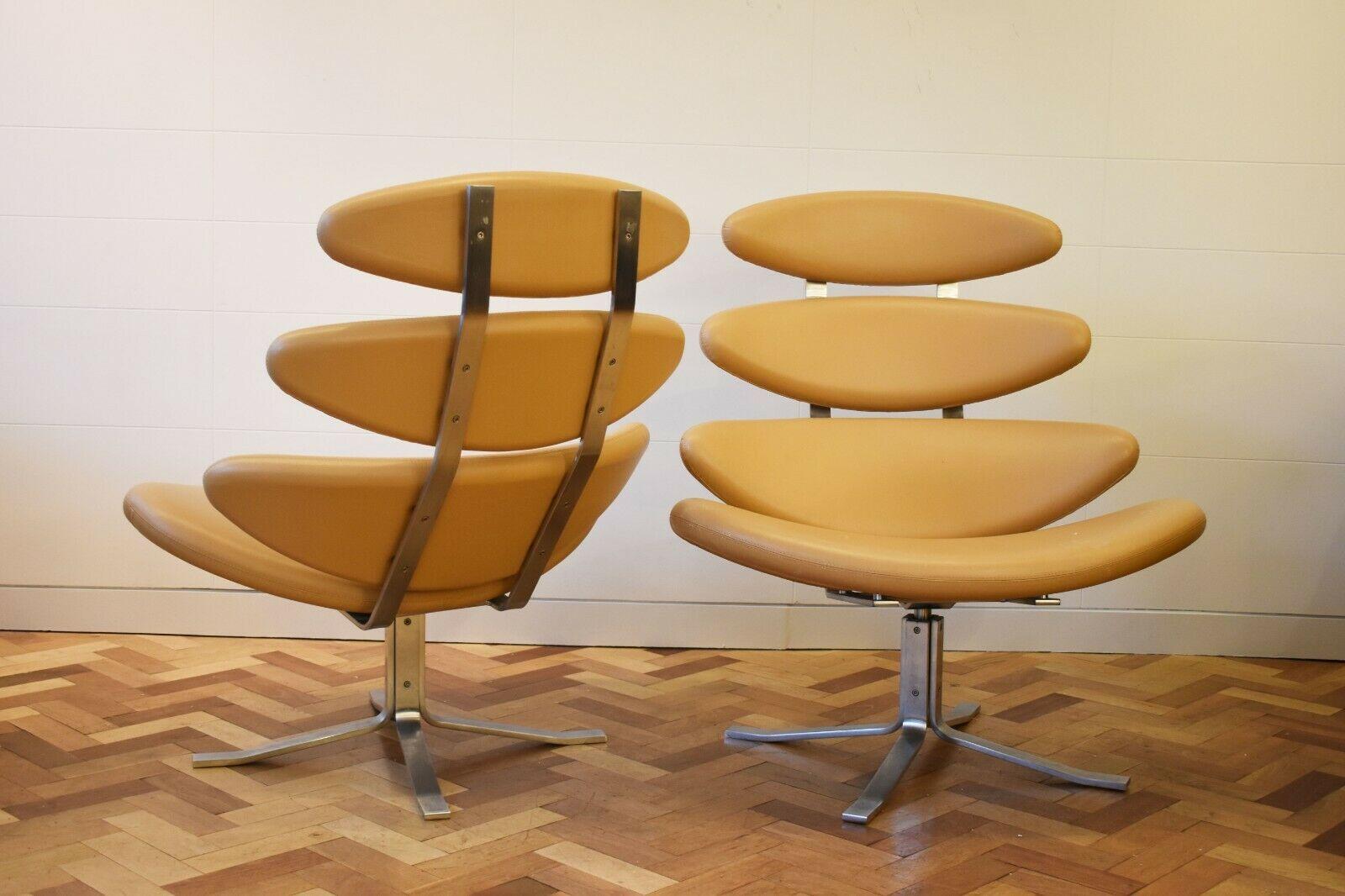 Corona Chair designed by Poul Volther for Erik Jorgensen 1990s In Good Condition In London, GB