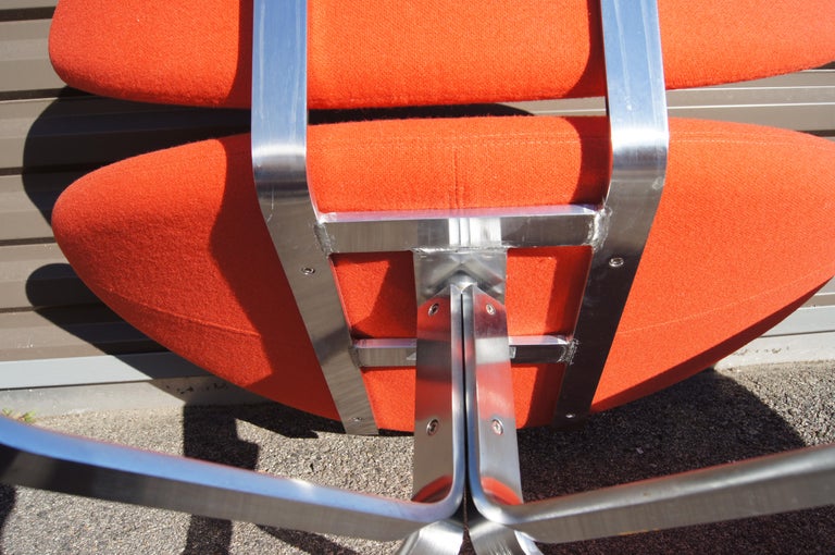 Corona Chair, Model Ej5, and Ottoman by Poul M. Volther for Erik