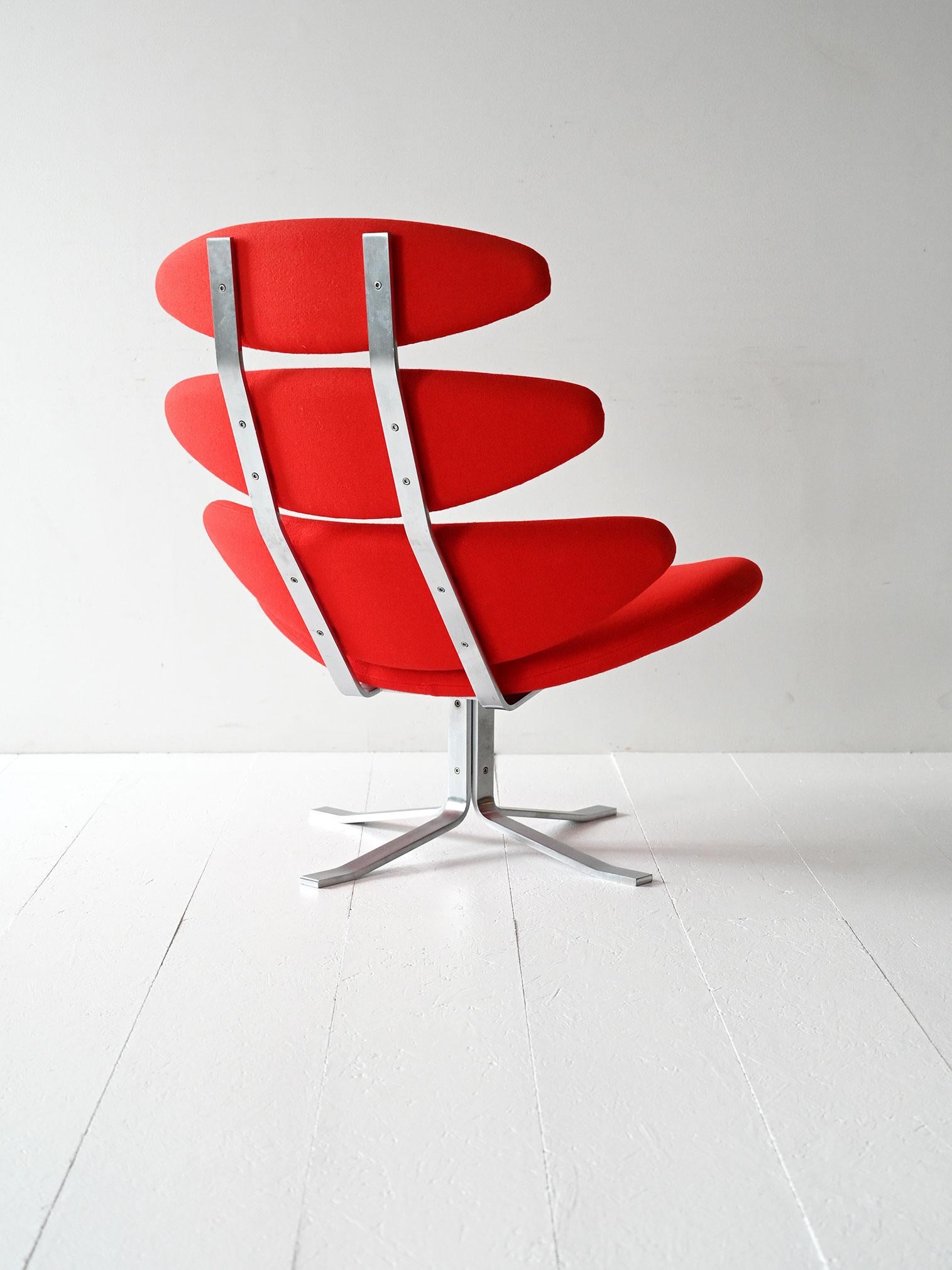Silla Red Crown de Poul M. Volther Escandinavo moderno en venta