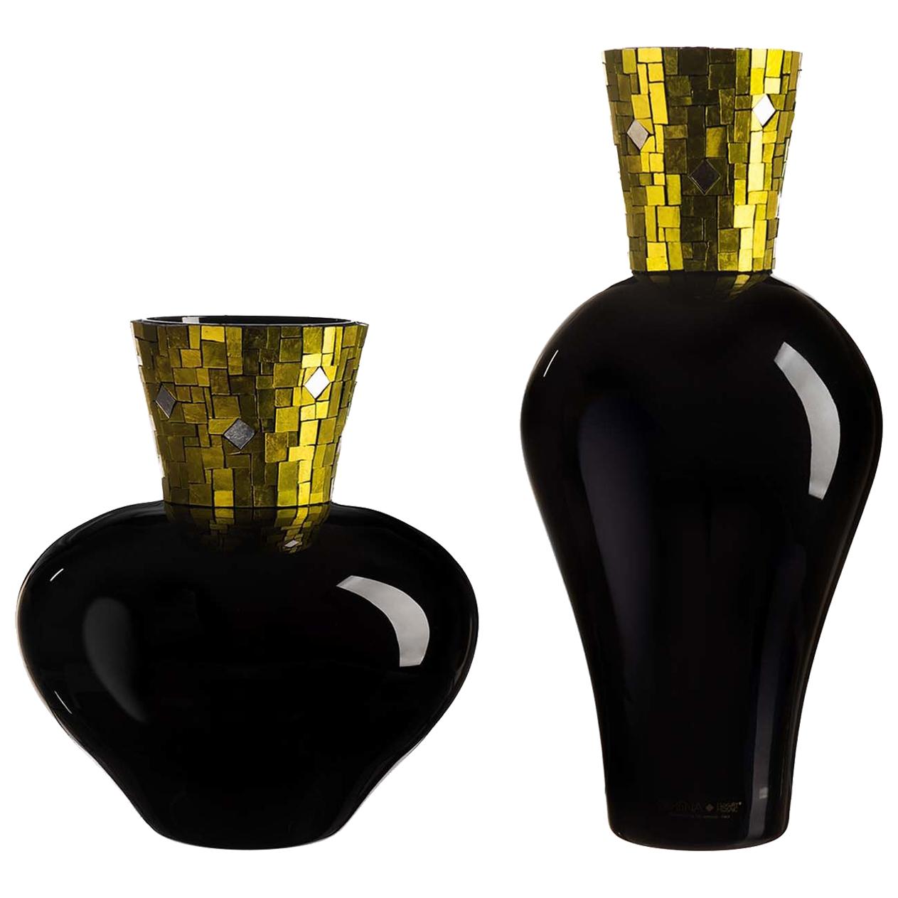 Corona Diadema Vases Citrine Gold