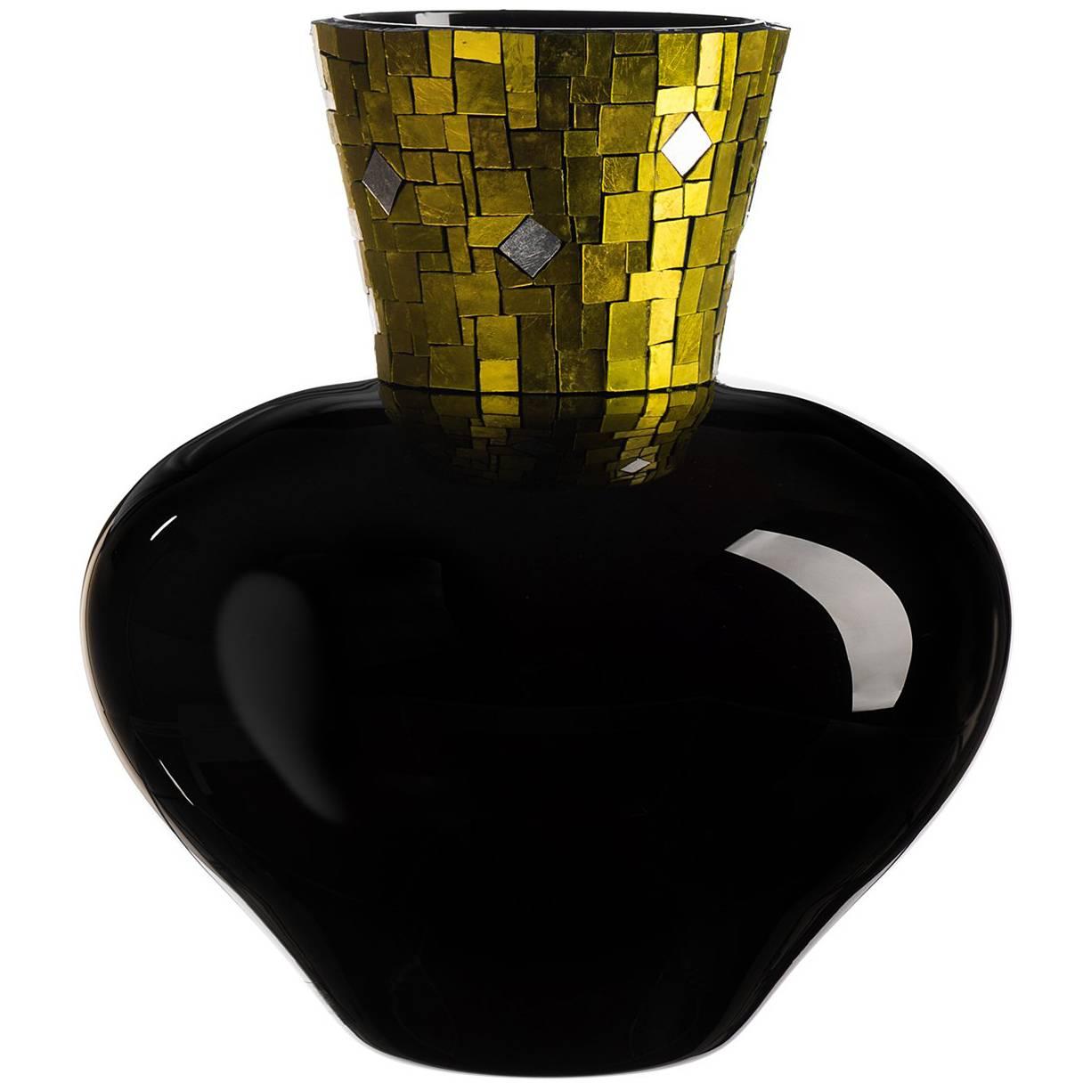 Corona Gold Citrine Vase