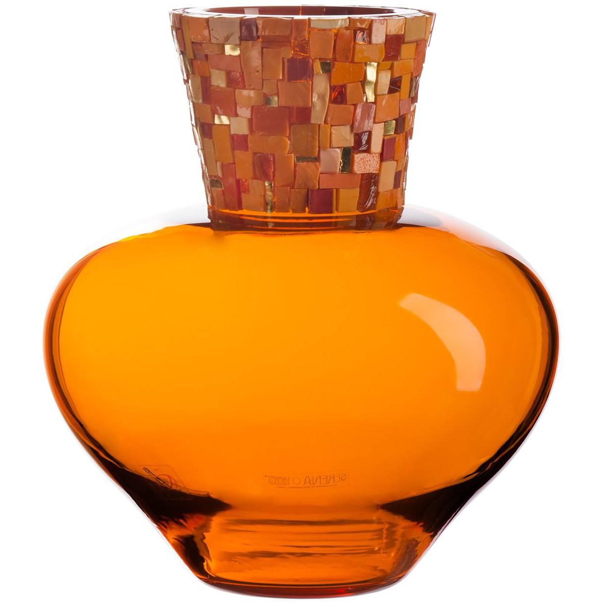 Corona Orange Vase