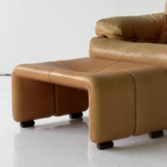 Coronado Chair + Ottoman by Afra + Tobia Scarpa for B&B Italia