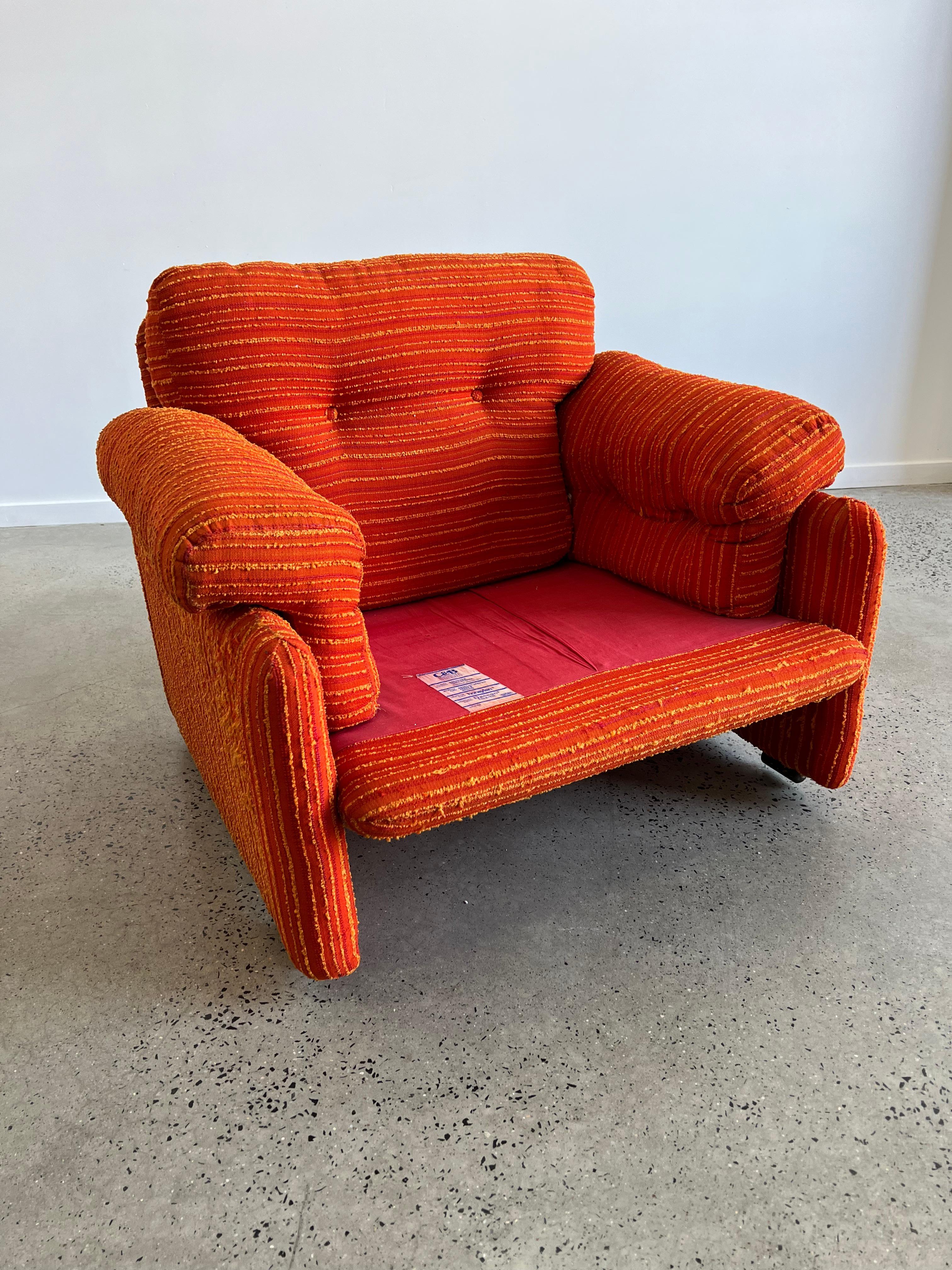 Italian Coronado Lounge Armchairs by Tobia Scarpa for C&b Italia For Sale