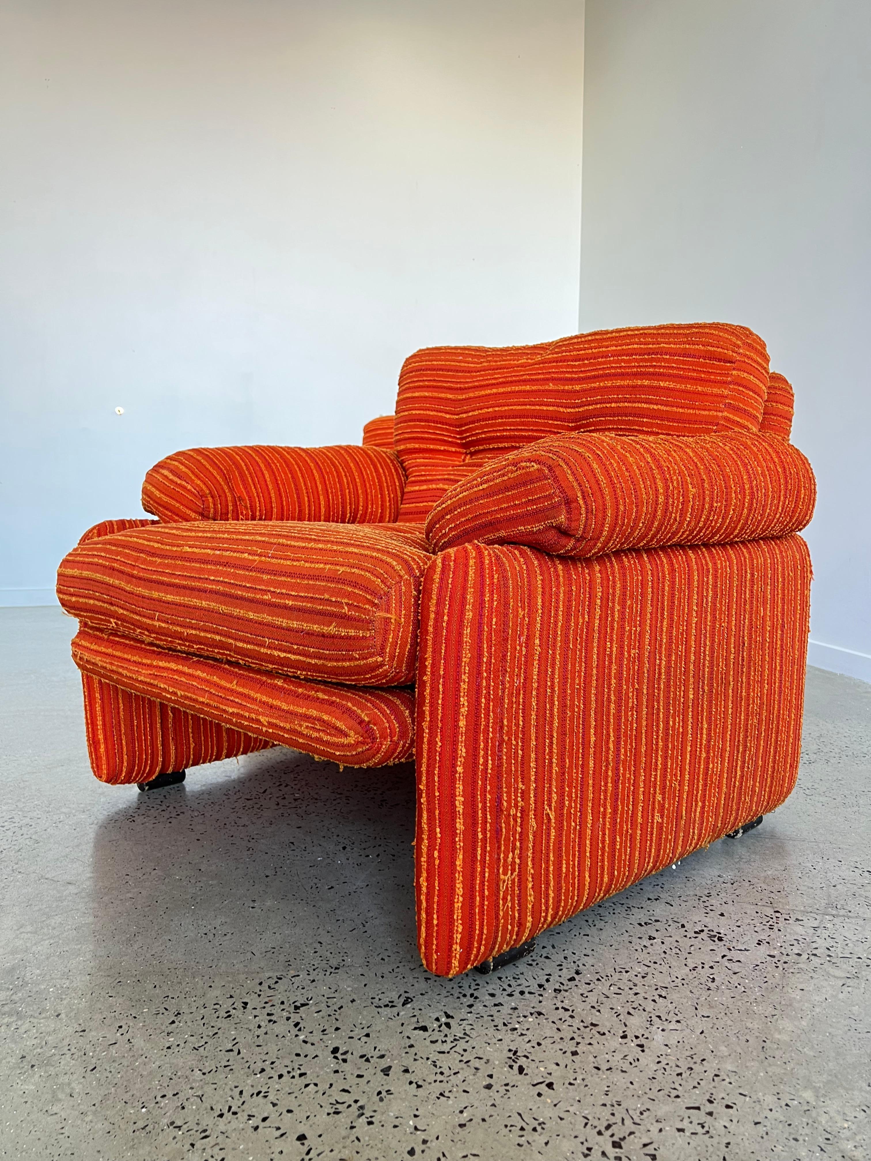 Late 20th Century Coronado Lounge Armchairs by Tobia Scarpa for C&b Italia