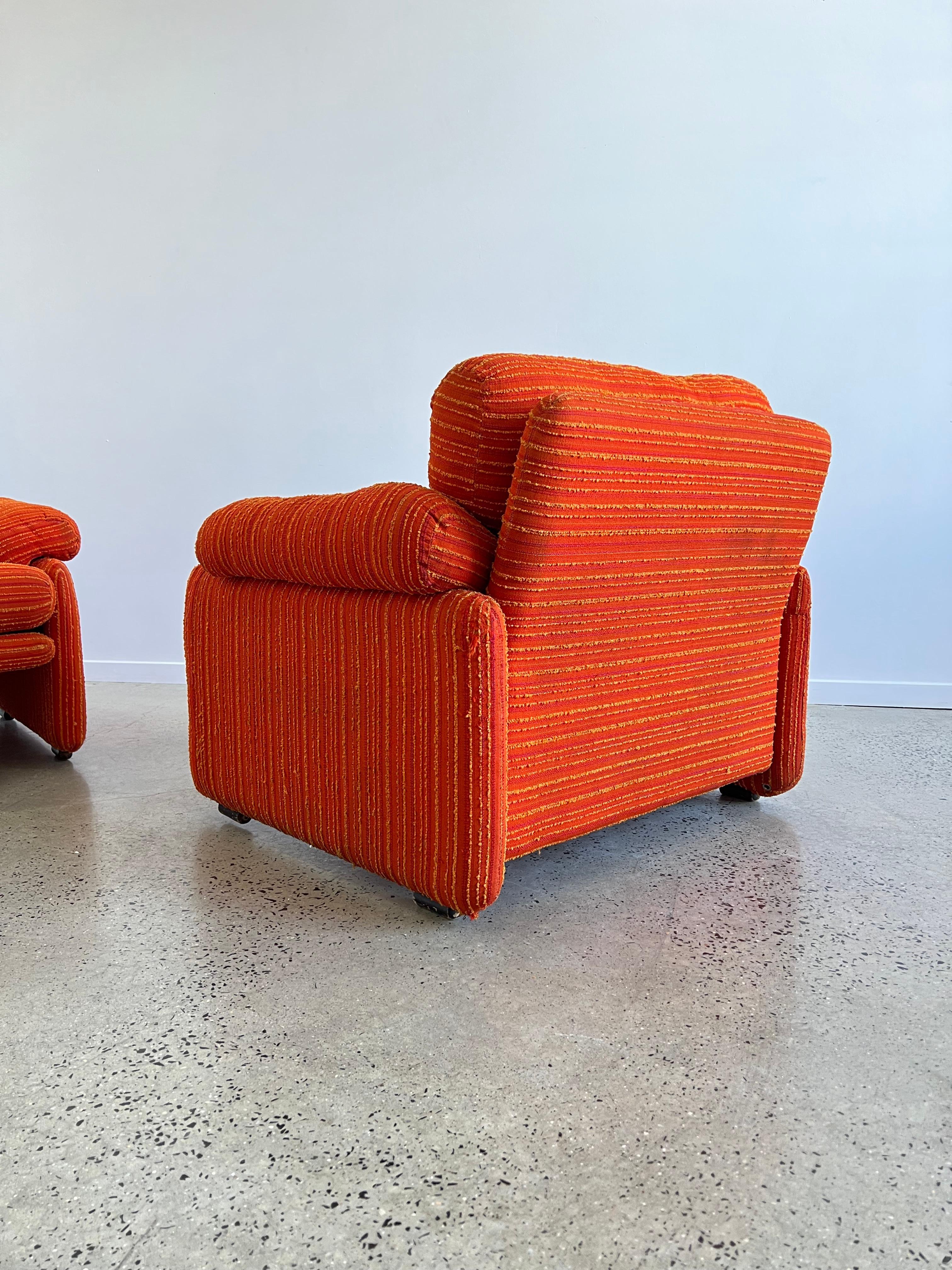 Aluminum Coronado Lounge Armchairs by Tobia Scarpa for C&b Italia For Sale