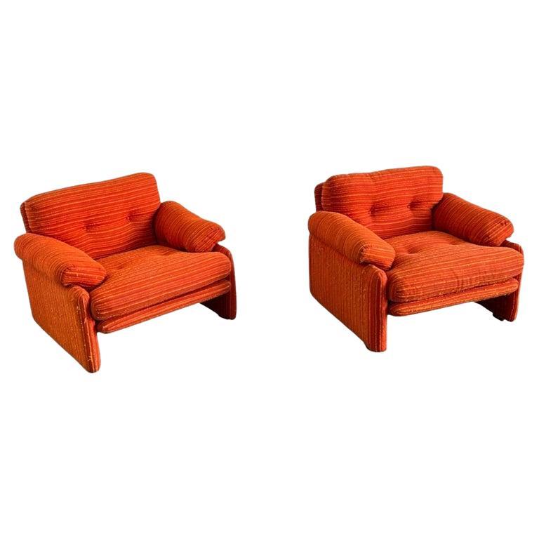 Coronado Lounge Armchairs by Tobia Scarpa for C&b Italia For Sale