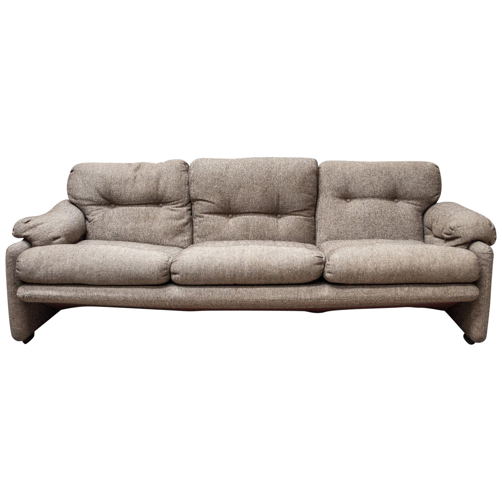 Coronado sofa by  Afra 
Tobia Scarpa for B&B Italia 1966 For Sale