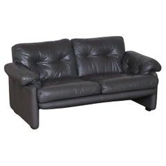 Coronado Sofa In Leather By Tobia Scarpa For B&B Italia, 1980s