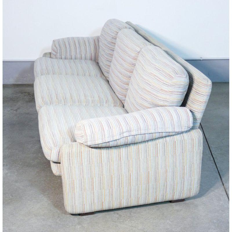 Iron Coronado Three-Seater Sofa, Design Tobia Scarpa for B&B Italia, Italy, 1960s