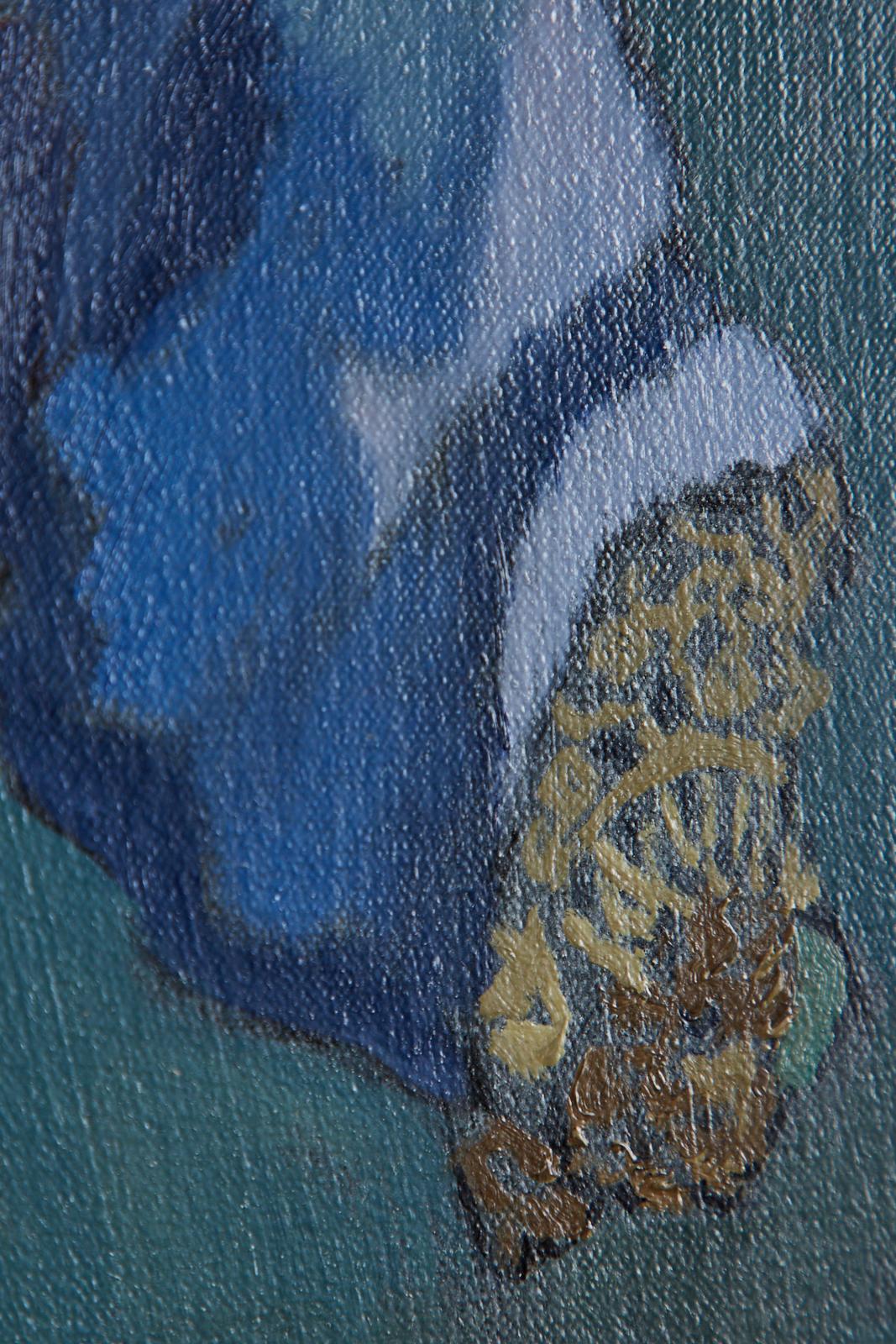 Huile sur toile « Coronation » de Jill Davenport, 1986 en vente 8