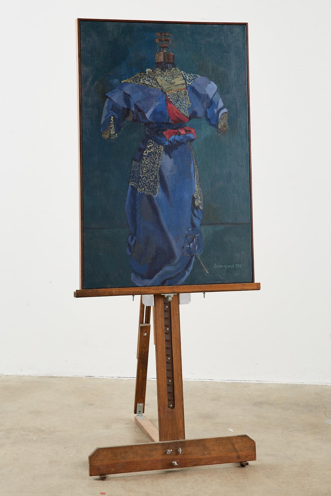 Américain Huile sur toile « Coronation » de Jill Davenport, 1986 en vente