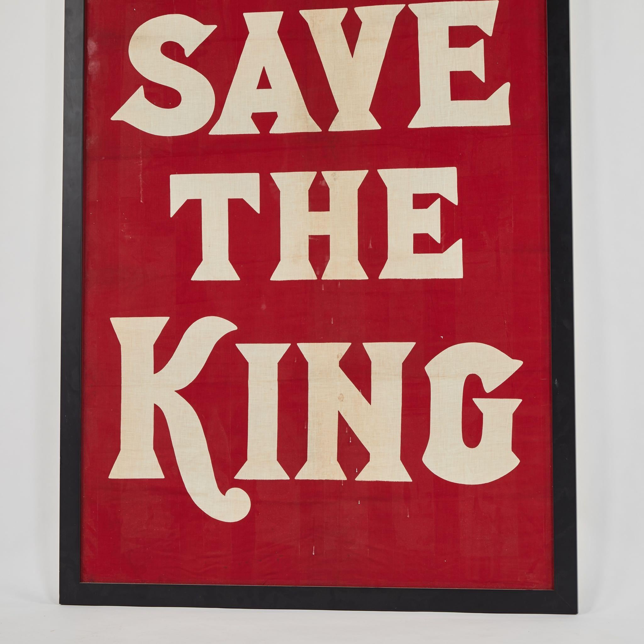god save the king poster