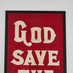 Coronation Flag "God Save the King" for King Edward