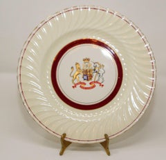 Coronation Plate Queen Elizabeth II June 2nd 1953 Burleigh Ware Burslem England