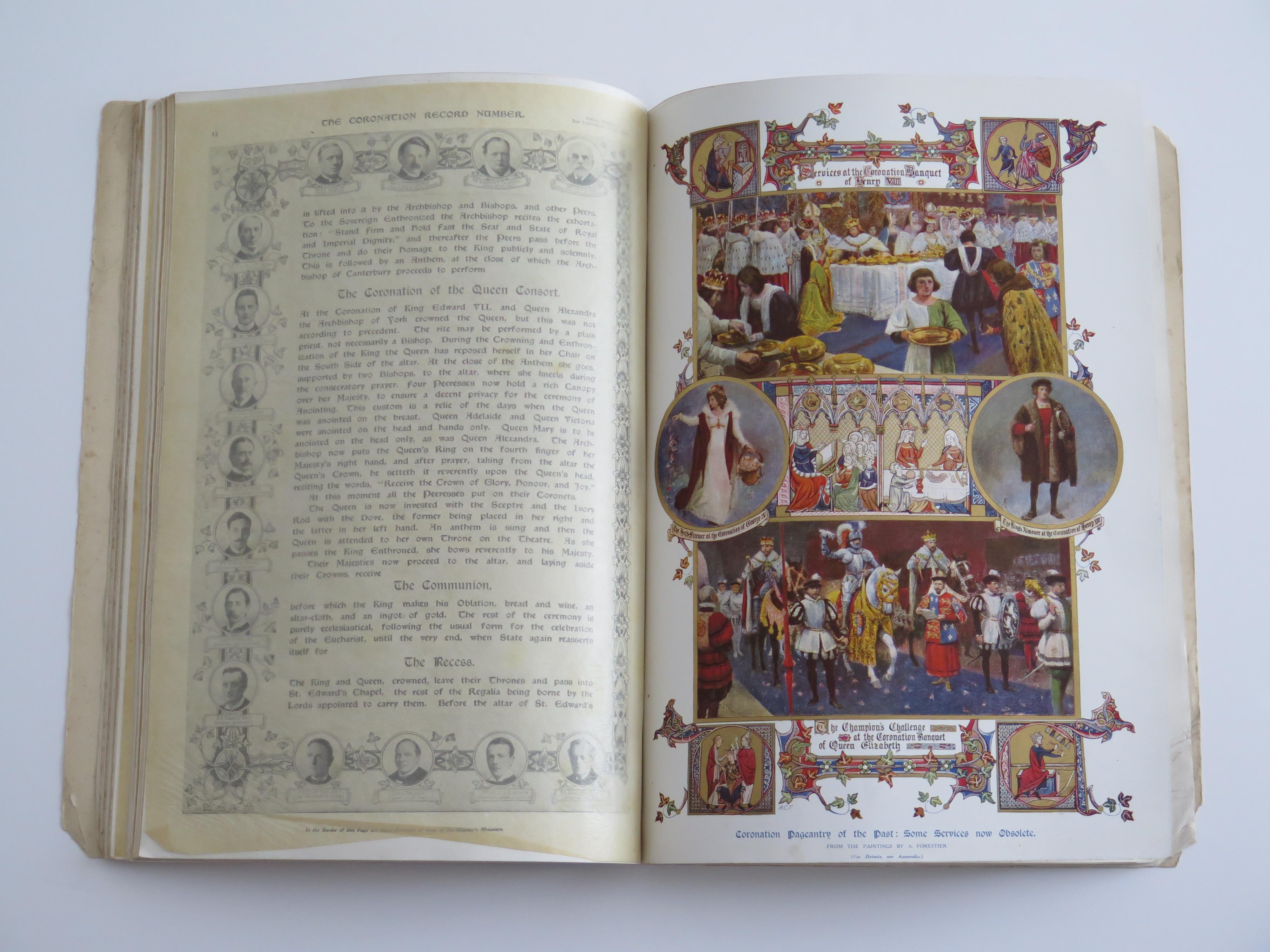 Coronation Record of King George V by The Illustrated London News , London 1911 For Sale 2